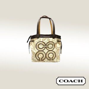 Coach Audrey Op Art Swirl Leigh Slim Tote –  * Clearance Rack*